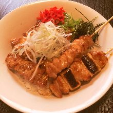 Grilled chicken rice bowl