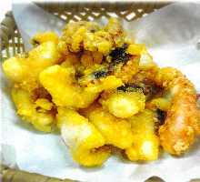 Fried octopus