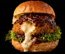 Ebi Cream Croquette burger