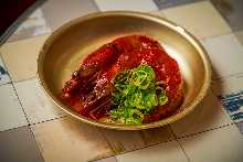 Chanja (Korean spicy marinated cod innards)