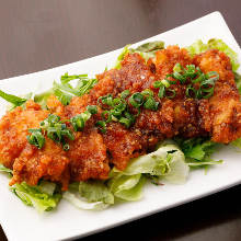 Yu lin chi (Chinese-style fried chicken)