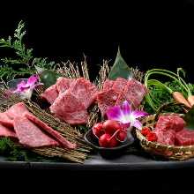 Assorted special yakiniku
