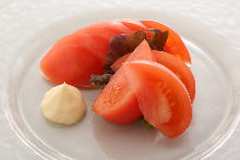 Sliced tomatoes