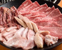 Assorted yakiniku