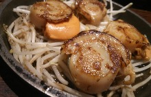帆立のバター焼き