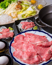 和牛のすき焼き