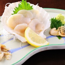 帆立（刺身）