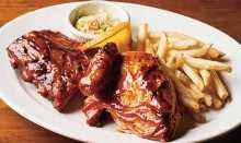 BBQリブ＆クォーターチキン