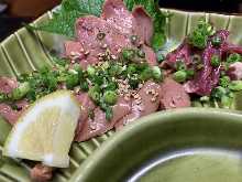 さつま地鶏レバ刺