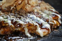 もちチーズお好み焼き