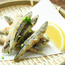 鹿児島名物きびなごの唐揚げ