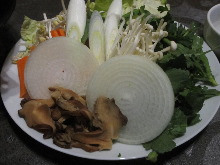 野菜（トッピング用）