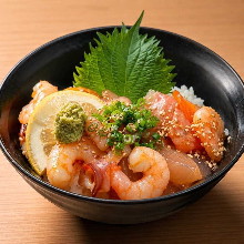 漬け海鮮丼(4,000円食べ放題対象メニュー)