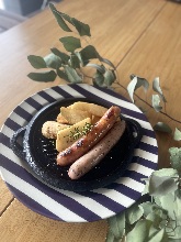 ウインナーとポテト