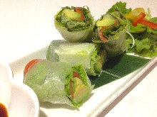 生春巻き(タイ風料理)　