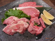 焼肉盛り合わせ