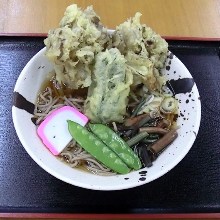 天ぷらそば