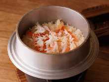 かに釜飯