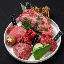 道産黒毛和牛盛り合わせ