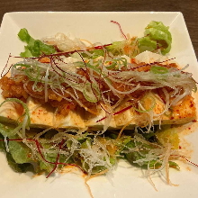 豆腐サラダ