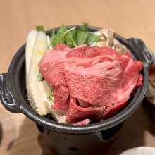すき焼きランチセット