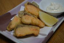 サーモンの天ぷら