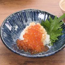 生イクラしらすおろし