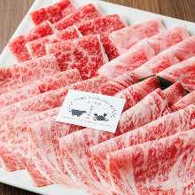 国産黒毛和牛 薩摩錦牛（特選バラ、特選ロース）