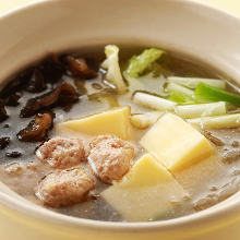豆腐スープ