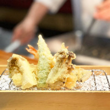 野菜天ぷら一種