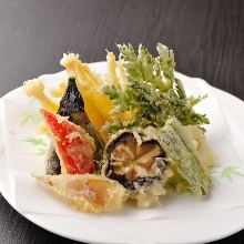 野菜の天ぷら盛り合わせ