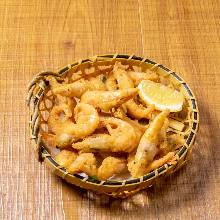 甘海老の唐揚げ