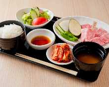 와규 갈비 구이 정식