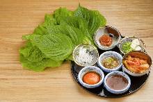 야채 말이