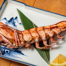 특대 왕새우 소금구이 (머리 포함)