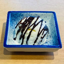 초코 바닐라 아이스크림 (4,000엔 무한리필 대상 메뉴)