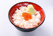 게 덮밥