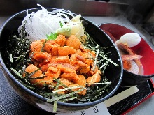성게 덮밥
