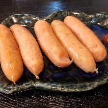 비엔나 소시지(고기 구이)