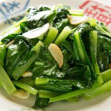 蒜泥炒青菜