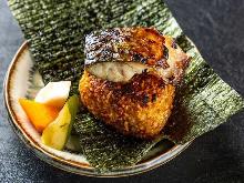 烤鲭鱼烤饭团