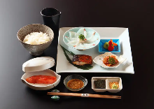 米饭套餐（明太子＆鲷鱼）