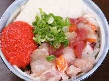 海鲜山药泥明太子盖饭
