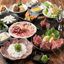 4,251日元套餐 (60道菜)