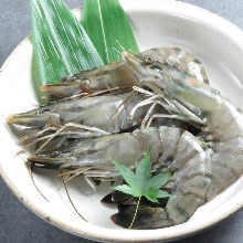 盐烤鲜虾