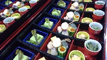 2、會席料理不僅是享受美食，更是品味文化的料理。 因此，我們將透過以下項目介紹具有文化意涵的料理。