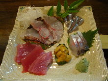 生魚片拼盤