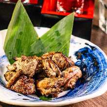 炭火烤雞肉